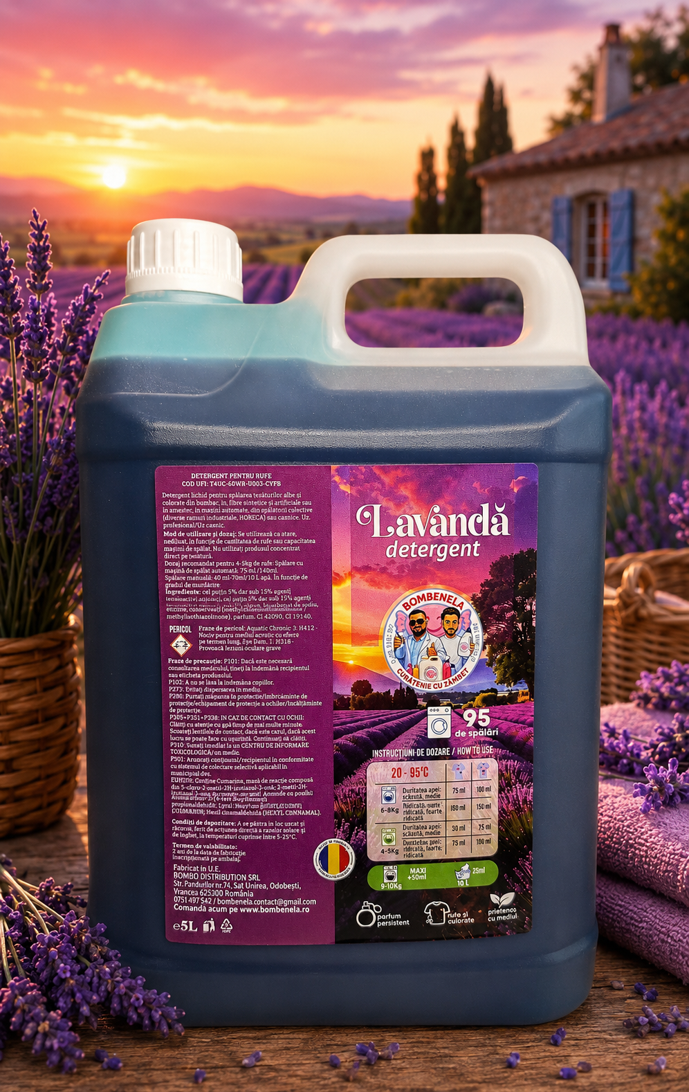 Detergent Lavandă 5L